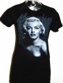 Marilyn Monroe Women's Black Vintage T-shirt