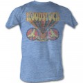 Woodstock August 1969 Men's Blue Vintage Concert T-shirt