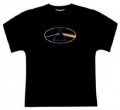 Pink Floyd Dark Side of the Moon Album Cover Artwork Women's Black T-shirt