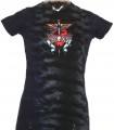 Bon Jovi Heart with Dagger Logo Women's Tie Dye T-shirt