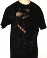 Jimi Hendrix Flower Guitar Strap Men's Black T-shirt