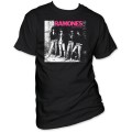 Ramones Rocket to Russia Album Cover Artwork Men's Black T-shirt