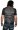 Roar Clothing Nordhaven Gray Plaid with Graphics Men's Vest - Back