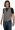 Roar Clothing Nordhaven Gray Plaid with Graphics Men's Vest - Front